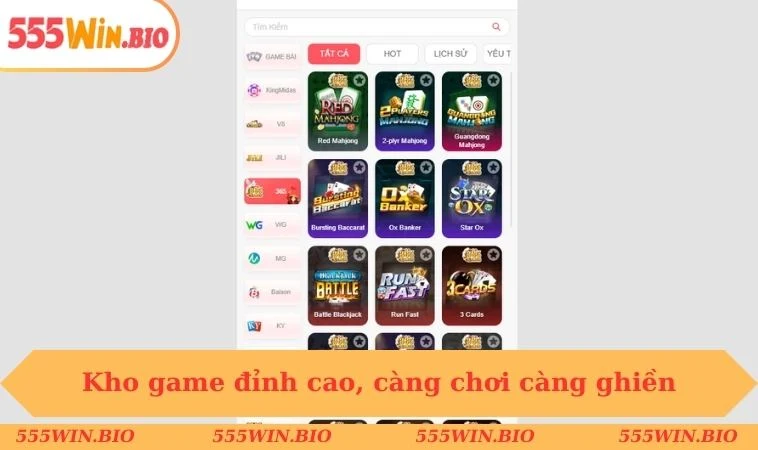 Kho game đỉnh cao, càng chơi càng ghiền