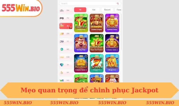 Mẹo quan trọng để chinh phục Jackpot