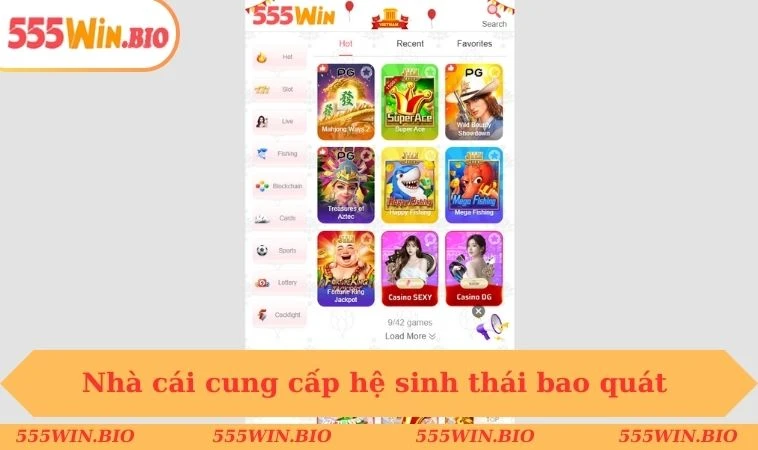 Nhà cái cung cấp hệ sinh thái bao quát