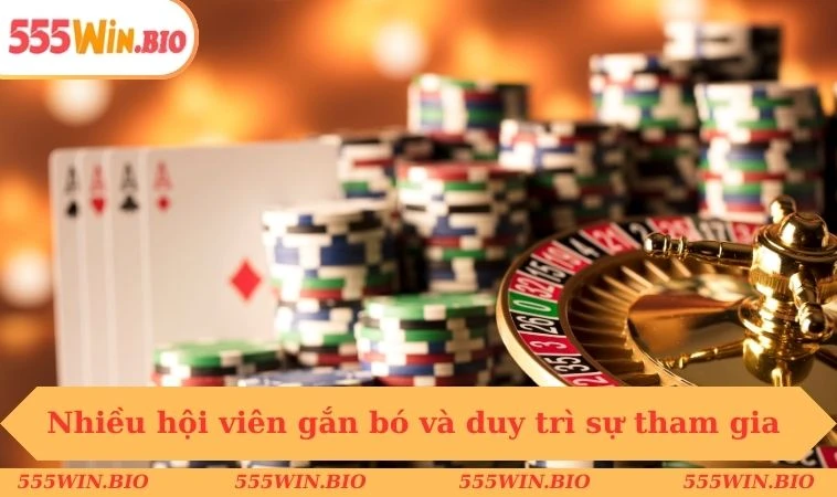 Nhiều hội viên gắn bó và duy trì sự tham gia