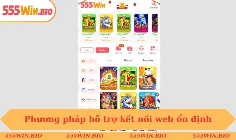 Phương pháp hỗ trợ kết nối web ổn định